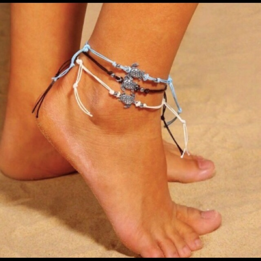 Turtle Anklet - Picture 2 of 4
